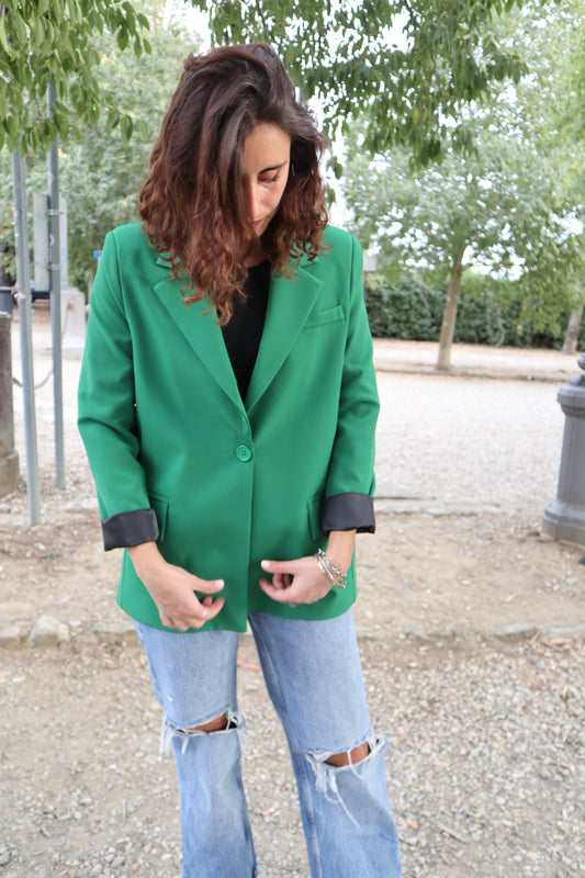 Green Bottega Jacket